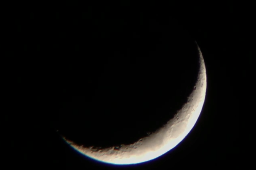 달 관측 망원경 달 사진 Vs 스마트폰 사진