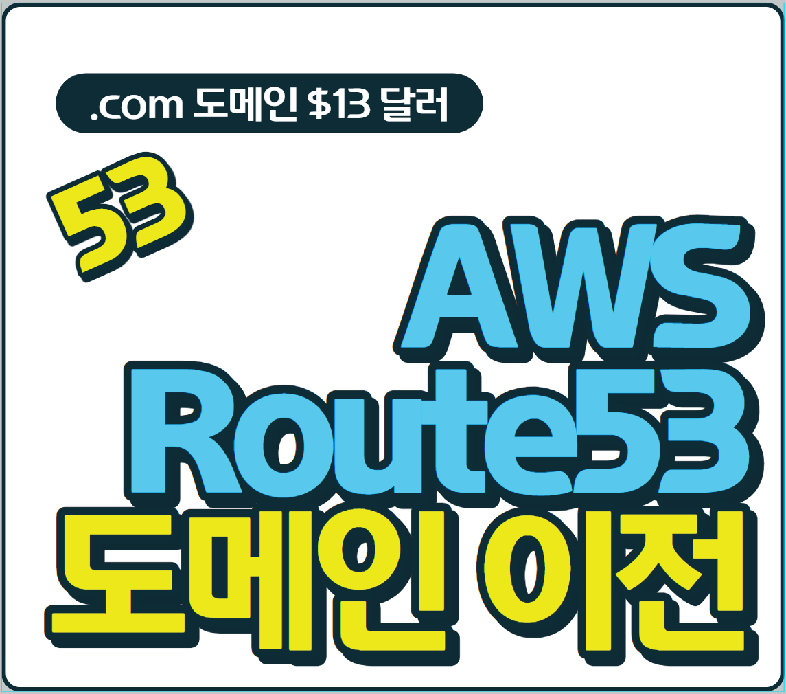AWS 도메인 이전 Route53 도메인 가격